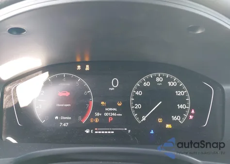 2025 Honda Civic Sport из США, поврежденный, VIN 2HGFE2F55SH562096